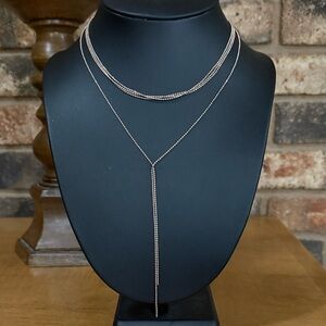 8 Other Reasons 4 strand lariat ball chain necklace